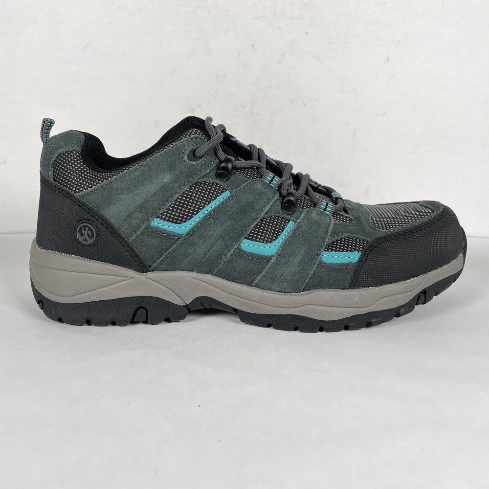 Northside Monroe Shoes Womens Size 9.5 Green Suede Hiking Trail Outdoor Sneakers